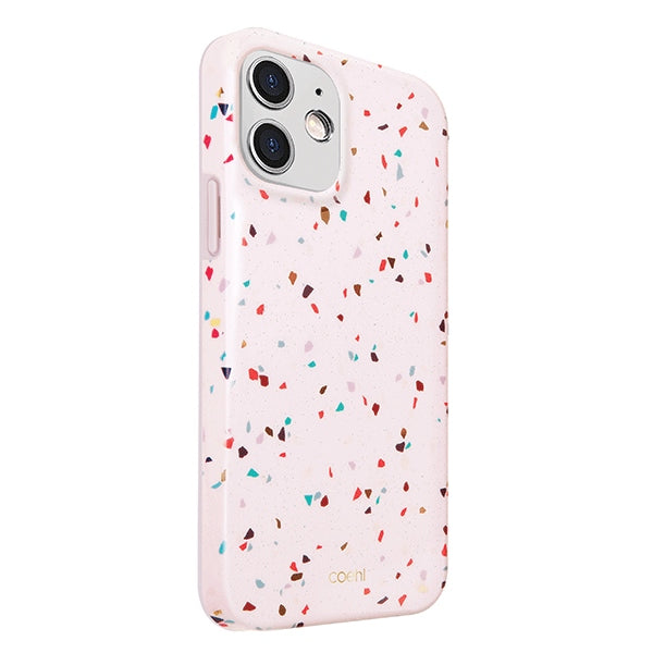 Coehl Terrazzo iPhone 12 mini Pink - iStore